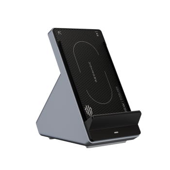 شحن لاسلكي واير لس  ريد ماجيك داو 80 واط مدمج بمروحة اندرويد وايفون