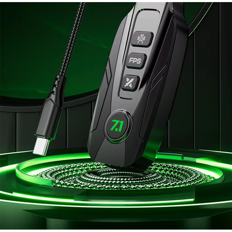 وصله تايب سي 2 in 1 شحن بقوة 60w + كرت صوت للسماعة بمنفذ AUX تحكم عبر التطبيق | PIVA وصله تايب سي 2 in 1 شحن بقوة 60w + كرت صوت للسماعة بمنفذ AUX تحكم عبر التطبيق | PIVA