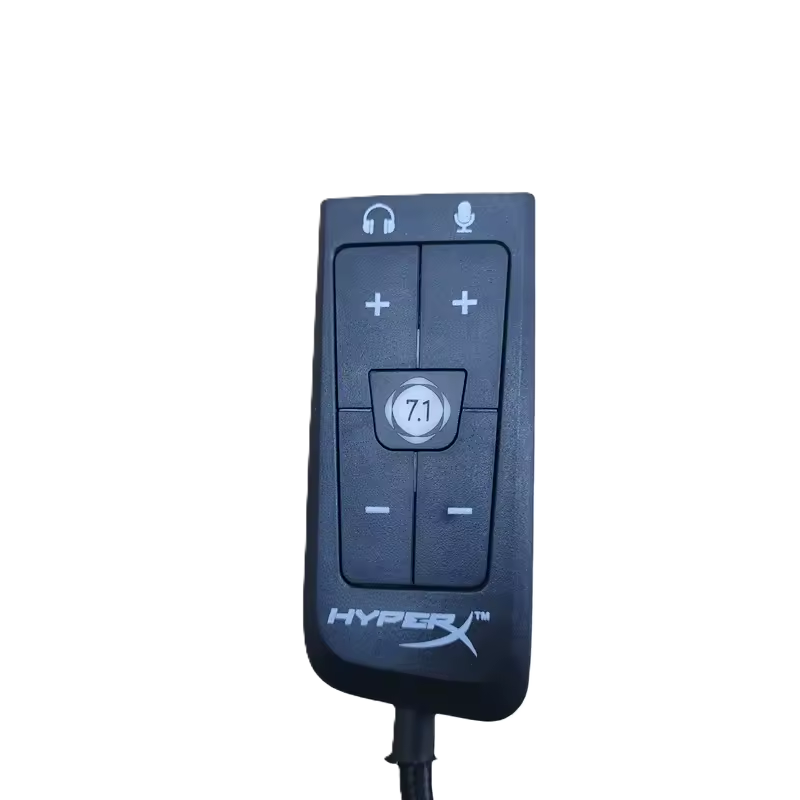 كرت صوت هايبر اكس 7.1 تحكم في الصوت