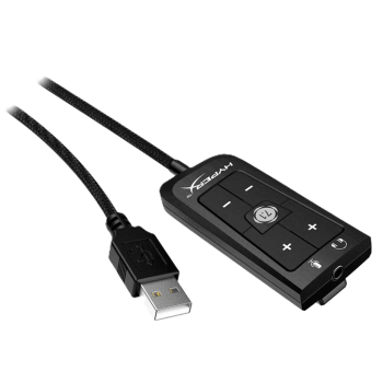 كرت صوت هايبر اكس 7.1 تحكم في الصوت