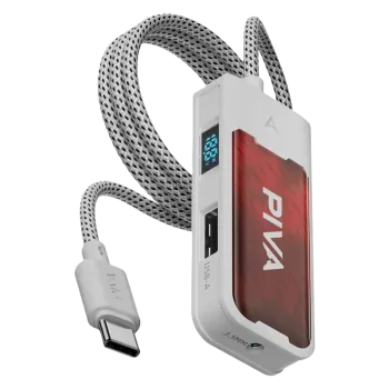 وصله ادابتر بيفا 4 في 1 60 واط تايب سي سماعه منفذ USB شاشه قرائه شحن PIVA G41