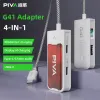وصله ادابتر بيفا 4 في 1 60 واط تايب سي سماعه منفذ USB شاشه قرائه شحن PIVA G41