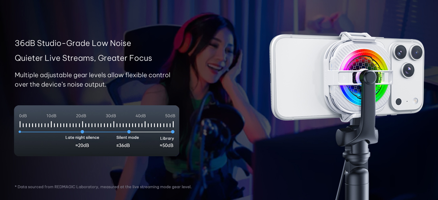مروحه تبريد ريد ماجيك 8 برو الجديده REDMAGIC CRYO COOLER 8 Pro