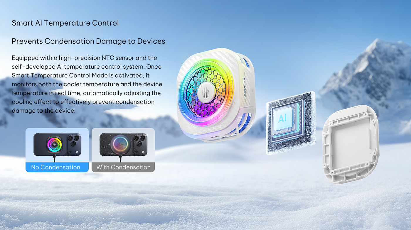 مروحه تبريد ريد ماجيك 8 برو الجديده REDMAGIC CRYO COOLER 8 Pro