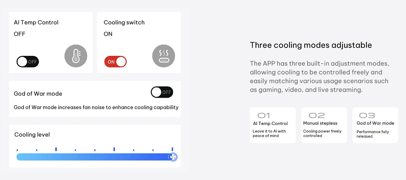 مروحه تبريد ريد ماجيك 8 برو الجديده REDMAGIC CRYO COOLER 8 Pro
