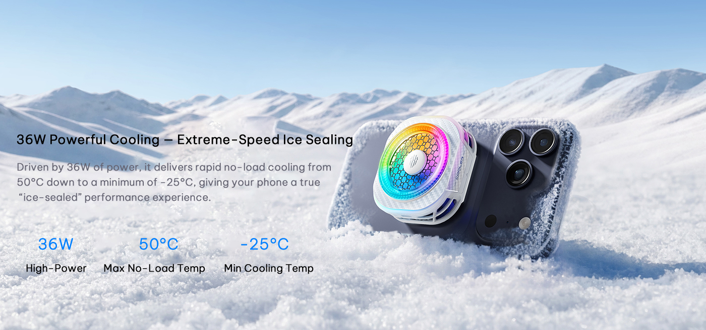 مروحه تبريد ريد ماجيك 8 برو الجديده REDMAGIC CRYO COOLER 8 Pro