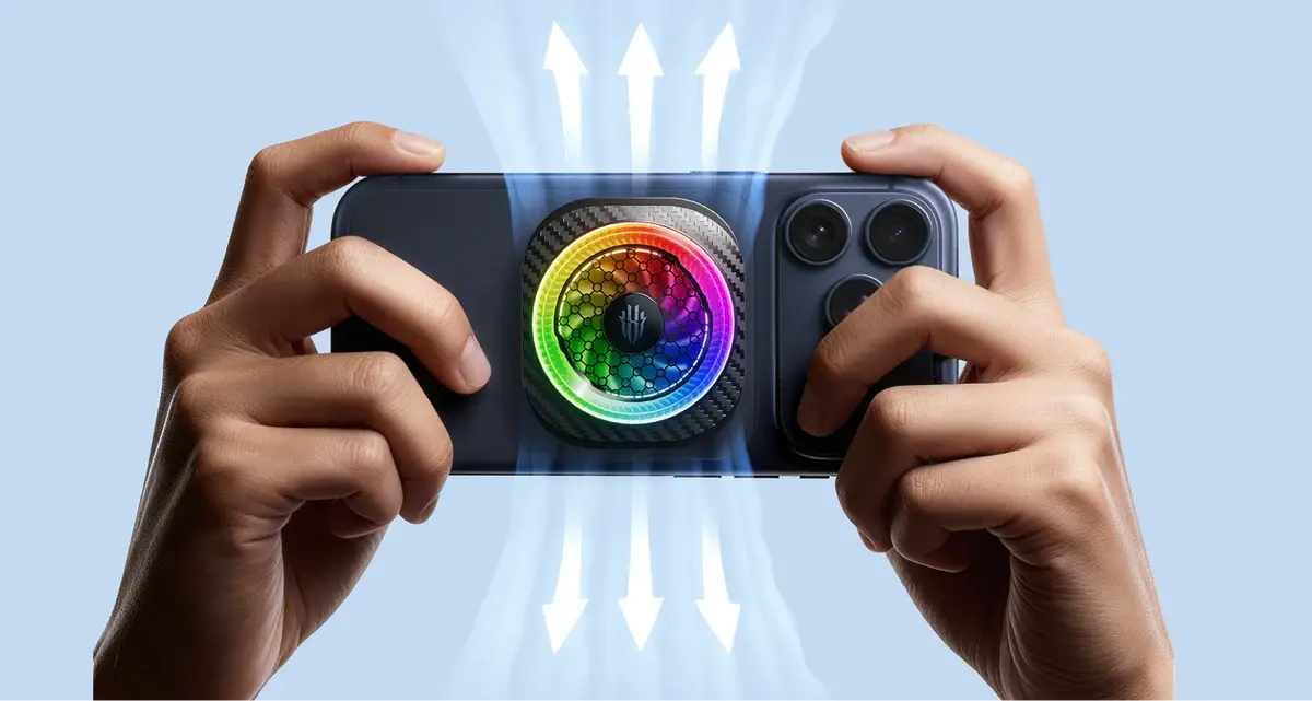 مروحه تبريد ريد ماجيك 8 برو الجديده REDMAGIC CRYO COOLER 8 Pro